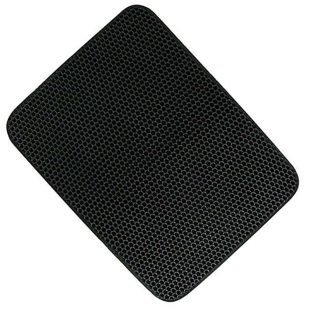 HEVIRGO Tapis de Litière pour Chat Double Couche Imperméable à l'Eau pour Animaux de Compagnie