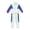 White, variant on Boys Girls Sweatsuit 2 Piece Outfit Tracksuit Kids Zip up Sweatshirt Jacket and Sweatpants Set Kids Teen Fall Trendy Clothes