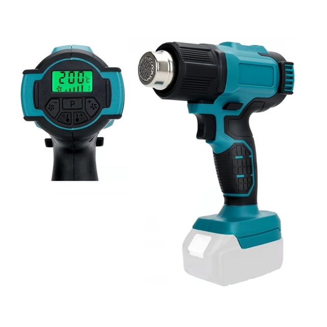 500W Cordless Heat Hot Air Machine Digital Display Cordless Heat Machine (NO Battery) ,Easy to Use