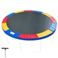 thumbnail image 6 of Yescom Trampoline Mat & Pad Replacement Kit with 72V-Ring Fits 14 ft Trampoline Frame, 6 of 9