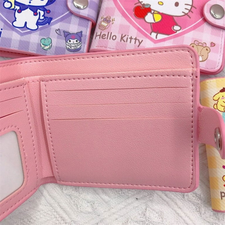 Kawaii Sanrio Kitty Plush Coin Purse Mymelody Cinnamoroll Kuromi Mini Key  Wallet Pendent Keychains Children Gift Bag Accessory - Realistic Reborn  Dolls for Sale