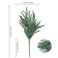 thumbnail image 3 of YOHAVEN Artificial Pine Branches, Faux Norfolk Sprigs Christmas Greenery Picks for DIY Wreath Garland Xmas Tree Crafts, Rustic Winter Holiday Decorations for Home Office, 3 of 7