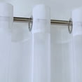 thumbnail image 3 of Nimah Indoor/Outdoor Grommet Curtain Panel 50" x 84" in White, 3 of 5