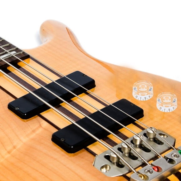 BESTYASH 4Ud Botones Para Guitarra De Acrílico Con Ligero Y Fácil De