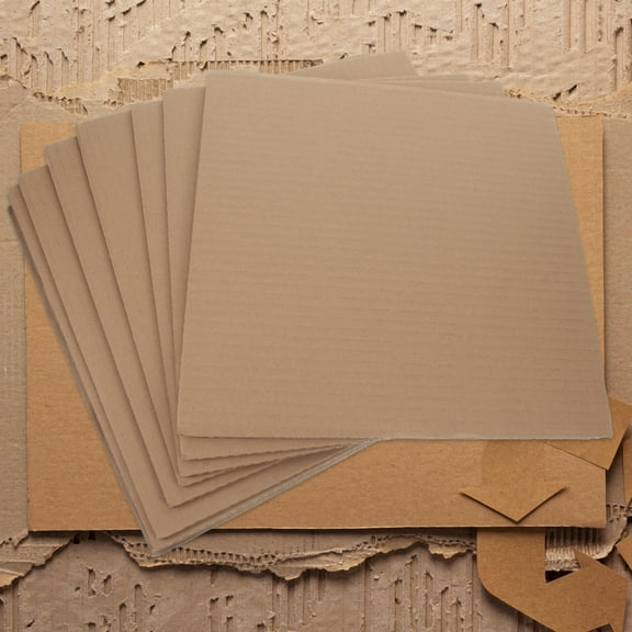 OULII 12Pack Cardboard Sheets for Packing and Fragile Items Packaging 30X30X0.3In
