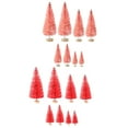 thumbnail image 1 of Árbol en miniatura,Mini adornos artificiales para árboles de Navidad,Bases de madera de árbol en miniatura de escritorio,4 tamaños de cepillo de botella árboles fiesta de Salvador Dali Árbol en miniatura, 1 of 10