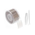 thumbnail image 1 of Unique Bargains 1 Set Breathable Mesh Eyelid Tape for Dating Shopping Skin Color Synthetic Fiber, 1 of 1