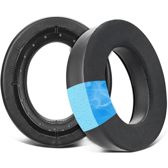 Earpads Replacement for Corsair HS75 XB HS70/Pro HS60/Pro HS50/Pro Gaming Headphone Earmuffs Ice Silk Fabric Cooling Gel Maximum Comfort Ear Pads Cushions