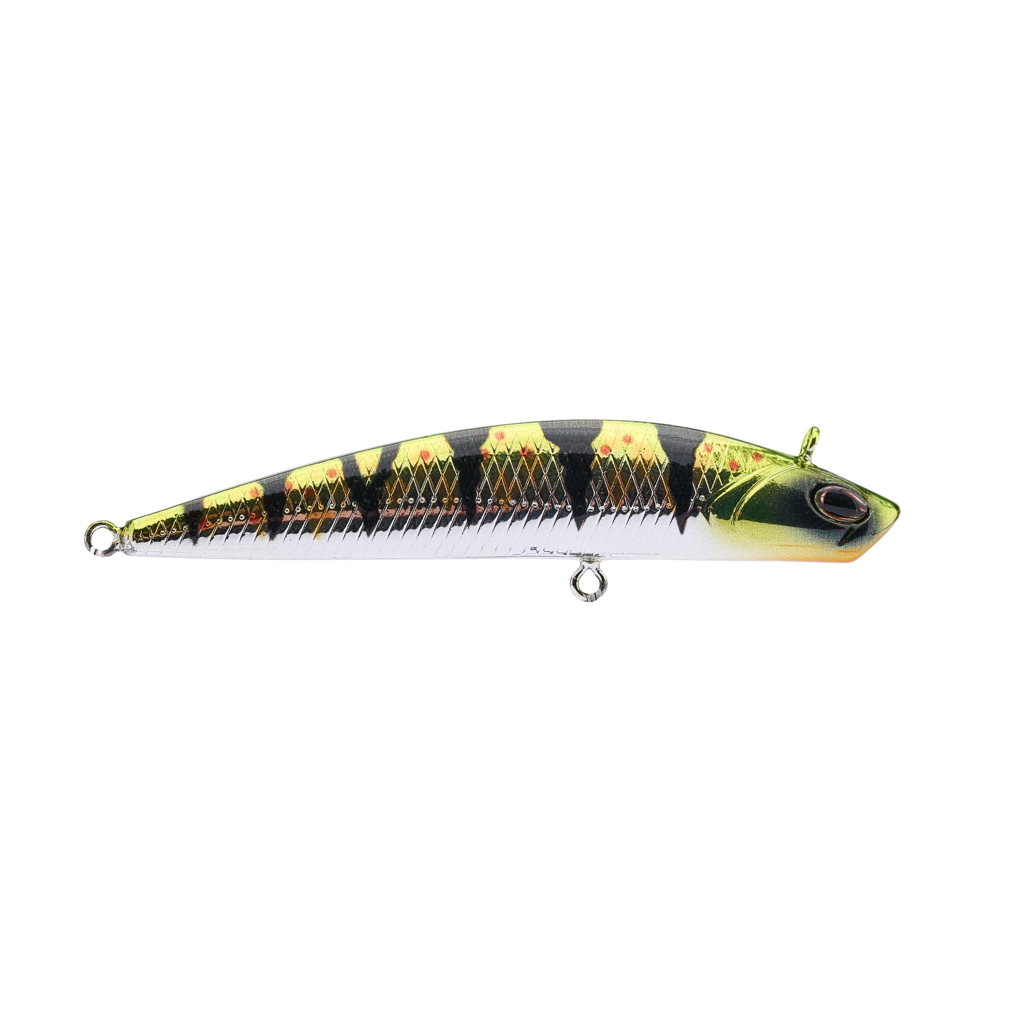Berkley Finisher, 2.75 in, Glide Baits, Chrome Perch (1 Count)