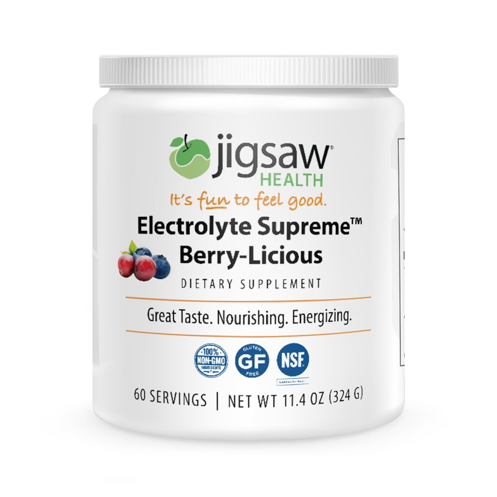 Jigsaw Health Electrolyte Supreme Great BerryLicious Flavor