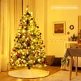 thumbnail image 4 of Gymax 6 FT Pre-lit Artificial Christmas Tree Hinged Xmas Tree w/ LED Lights, 4 of 10