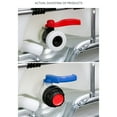 thumbnail image 4 of Speravity Válvula de riego de agua de lluvia con diámetro de expansor eficiente, drenaje suave de flujos de agua con tuerca de 90 grados Herramientas eléctricas, 4 of 6