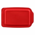thumbnail image 2 of Pyrex Basics 3 Quart Glass Oblong Baking Dish with Red Plastic Lid -13.2 INCH x 8.9inch x 2 inch, 2 of 4