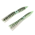 thumbnail image 2 of S SERENABLE 2pcs/pack Squid Skirt Trolling Lures for Codfish Sea Bass Rigs - Green, 2 of 8