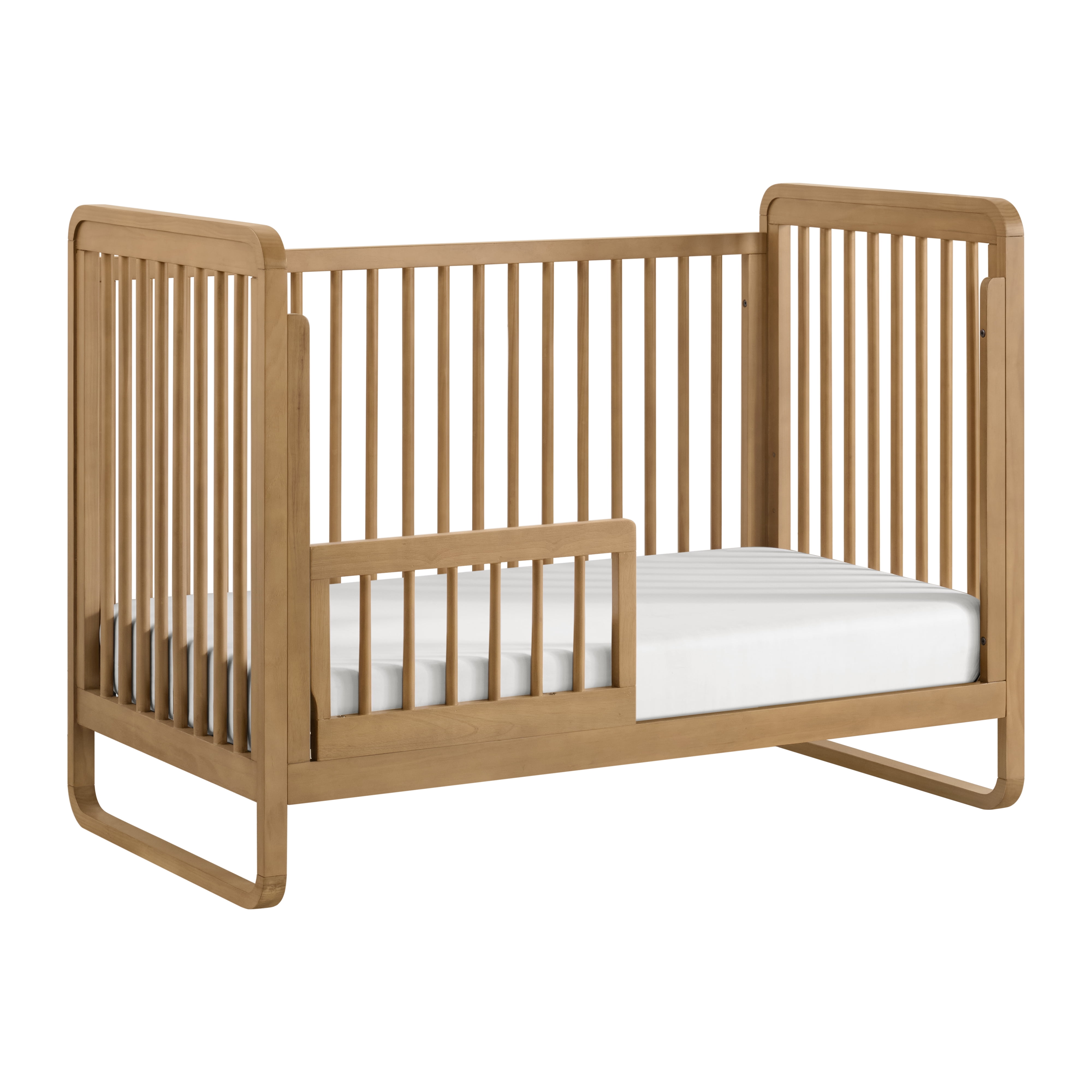 Braxton Toddler Guard Rail Honey Wood