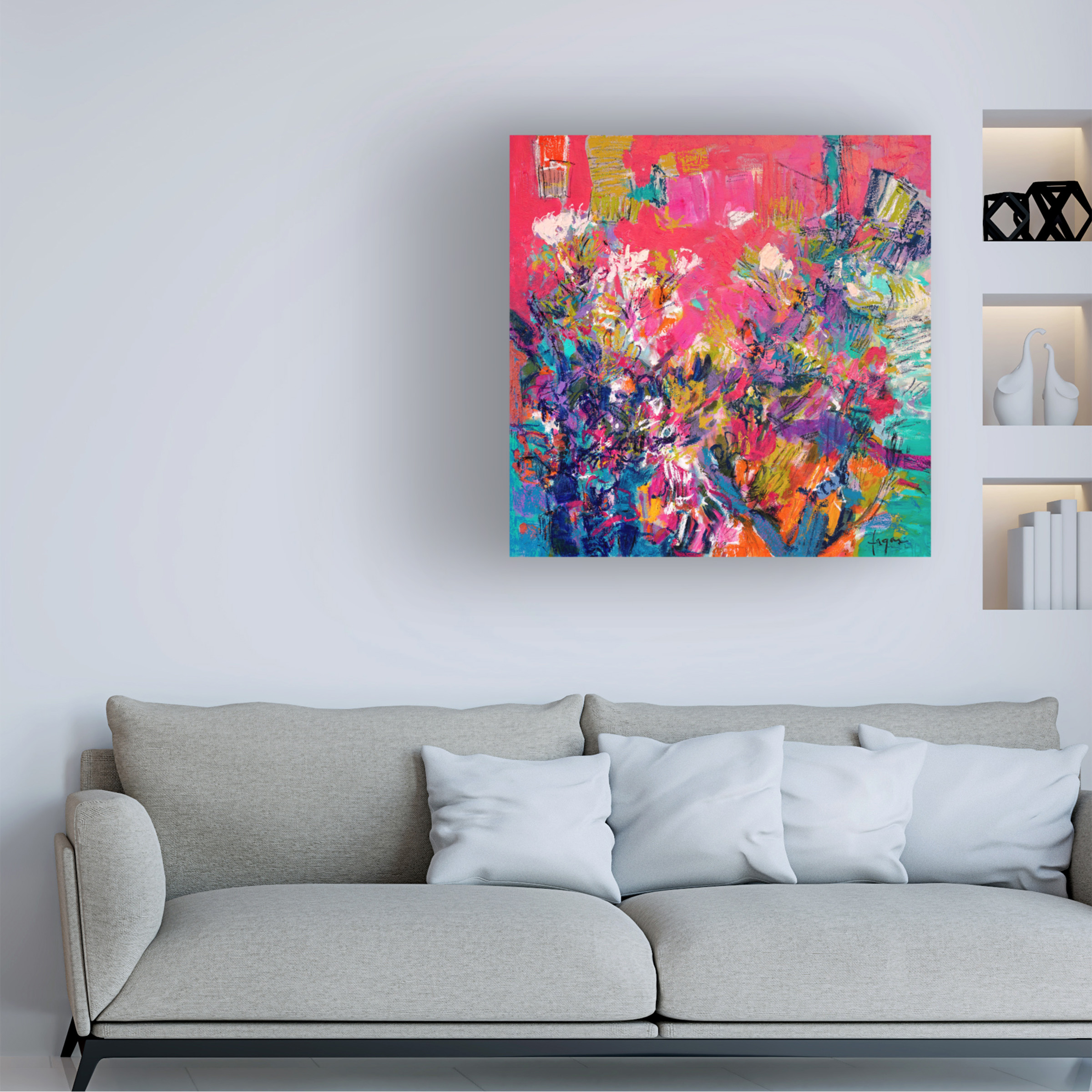 Dorothy Fagan 'Soulful Sweet Surrender I' Canvas Art