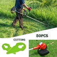thumbnail image 5 of 50PCS Lawnmower Plastic Cutting Blade for Compatible with Trimmer Strimmer, Red, 5 of 5