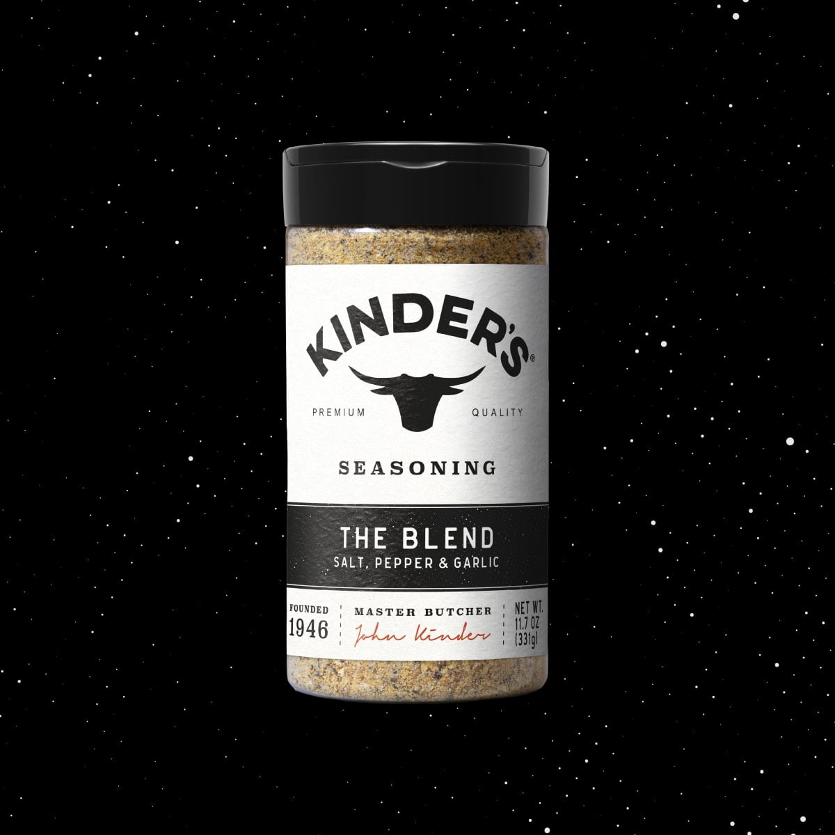 (6 pack) Kinder's The Blend Seasoning Blend with Salt, Pepper, and Garlic, 11.7 oz