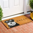 thumbnail image 2 of Calloway Mills 109441729 Black Schnauzer Doormat 17" x 29", 2 of 4