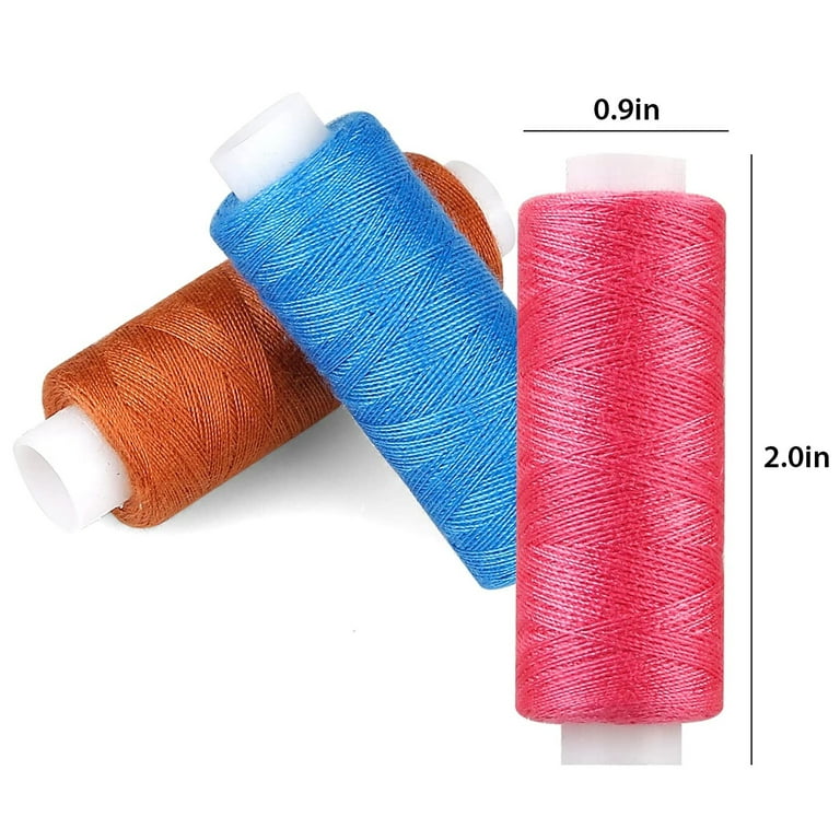 Sewing Thread 30 Colors Sewing Industrial Machine and Hand Stitching 250  Yards Each Sewing Thread Polyester