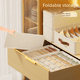 thumbnail image 2 of Caja de almacenamiento de ropa interior de lino Tianshan, cajón de almacenamiento de ropa interior para dormitorio, armario doméstico multifuncional, caja de ropa interior, 2 of 5