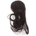 thumbnail image 1 of EeaseCA 1 Pce Postiche d'Extension de Cheveux Bouclé à Fausses Franges et Frange, à Clipser, pour Filles et Femme (Brun Foncé), 1 of 7