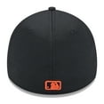 thumbnail image 4 of Men's New Era Black Baltimore Orioles 2024 Clubhouse 39THIRTY Flex Hat, 4 of 5