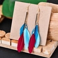 thumbnail image 3 of Pendientes de cadena Qarigey 2 uds Vintage ocio Casual elfo Navidad Halloween Acción de Gracias, 3 of 6