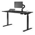 thumbnail image 1 of Desky Single Sit Stand Desk - Black / Black, 1 of 10