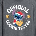 thumbnail image 3 of Lilo & Stitch - Official Cookie Tester - Men's Long Sleeve T-Shirt, 3 of 5