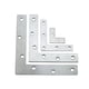 thumbnail image 2 of Código de ángulo de acero inoxidable 90 ° Soporte de ángulo recto Ángulo de hierro Soporte de triángulo tipo L Soporte de estante Conector de esquina de muebles, 2 of 5