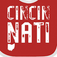 thumbnail image 4 of Inktastic Cincinnati, Ohio Distressed Font Boys or Girls Baby Bib, 4 of 4