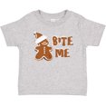 thumbnail image 3 of Inktastic Bite Me Gingerbread Boys or Girls Baby T-Shirt, 3 of 5