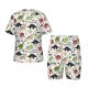 thumbnail image 1 of Balery Dinosaur Conjunto de Pijama Infantil de Manga Corta con Estampado – Ropa de Dormir de Algodón Suave-Small, 1 of 6