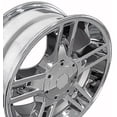 thumbnail image 4 of OE Wheels FR81 20 Inch Rims Fit F-150 Harley Style 5x135 20x9 Chrome - Hollander 3410 (Set of 4), 4 of 5