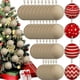 thumbnail image 5 of 48 Pcs Christmas Paper Mache Balls 3.15 Inch Unpainted Empty Ball Ornaments Craft Supplies, 5 of 5