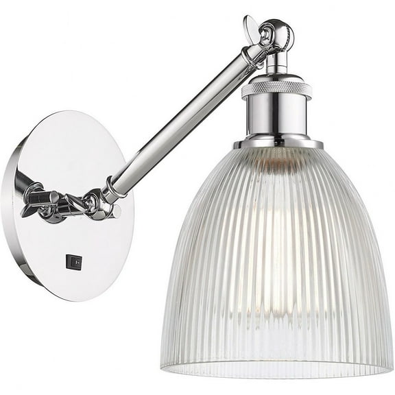 Innovations Lighting - Belfast - 1 Light Wall Sconce In Industrial Style-11.38