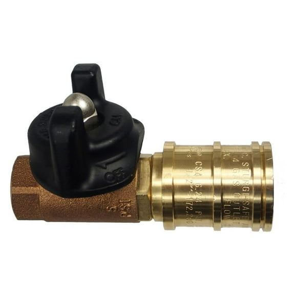 1/2" Quick Disconnect (Natural or LP Gas)~ Made in USA ~