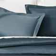 thumbnail image 3 of Superior Egyptian Cotton 850 Thread Count Duvet Cover Set, Full/Queen, Dark Blue, 3 of 6