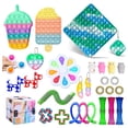 thumbnail image 1 of Juguete sensorial Push Bubble Fidget para aliviar el estrés del autismo, 1 of 2