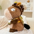 thumbnail image 4 of Muñeca de trapo con forma de burro Muñeca animal Muñeca de trapo con forma de burro Adecuada para los amantes de los animales Muñecas bonitas Muñecas para dormir de algunos niños (35 cm), 4 of 8