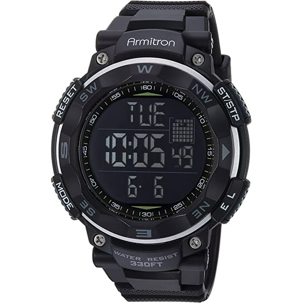 Reloj Sport Cronógrafo Digital ARMITRON 40/8254BLK Hombre 51mm