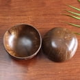thumbnail image 3 of Natural Coconut Shell Bowl Dessert Fruit Salad Bowl Food Container for Home, 3 of 8