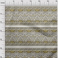 thumbnail image 2 of oneOone Georgette Viscose Fabric Leaves & Floral Block Decor Fabric Printed BTY 42 Inch Wide, 2 of 4
