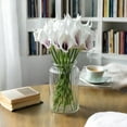 thumbnail image 2 of ENOVA FLORAL 20Pcs Artificial Real Touch Calla Lily Flowers for DIY Wedding Bouquet Party Home Decor, 2 of 5