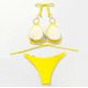 thumbnail image 4 of Traje de baño sólido de dos piezas para mujer Fridja nalpqowj61255, 4 of 4