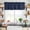 Blue, variant on Solid Dark Blue Kitchen Curtain Valances for Windows Farmhouse Short Curtains, Minimalism Abstract Denim Texture Rod Pocket Valance Curtain for Bedroom Cafe Living Room 60"x18"