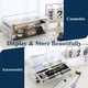 thumbnail image 4 of Organizador de maquillaje Sea Team de 3 niveles, apilable con 8 cajones, 4 of 6