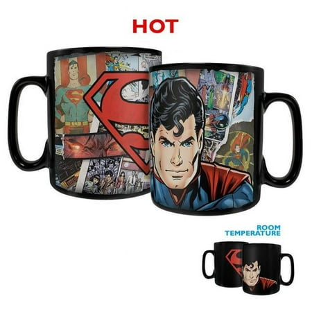 

Trend Setters MMUGC1027 DC Comics Superman Core Papercut Clue Morphing Heat-Sensitive Mug