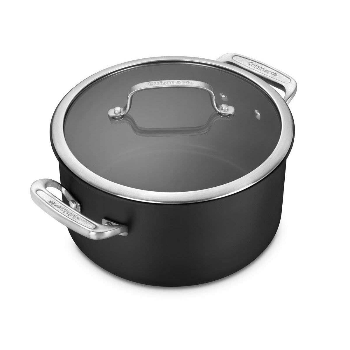 Cuisinart 6 Quart NonStick Dishwasher Safe Induction Stockpot w/ Cover
